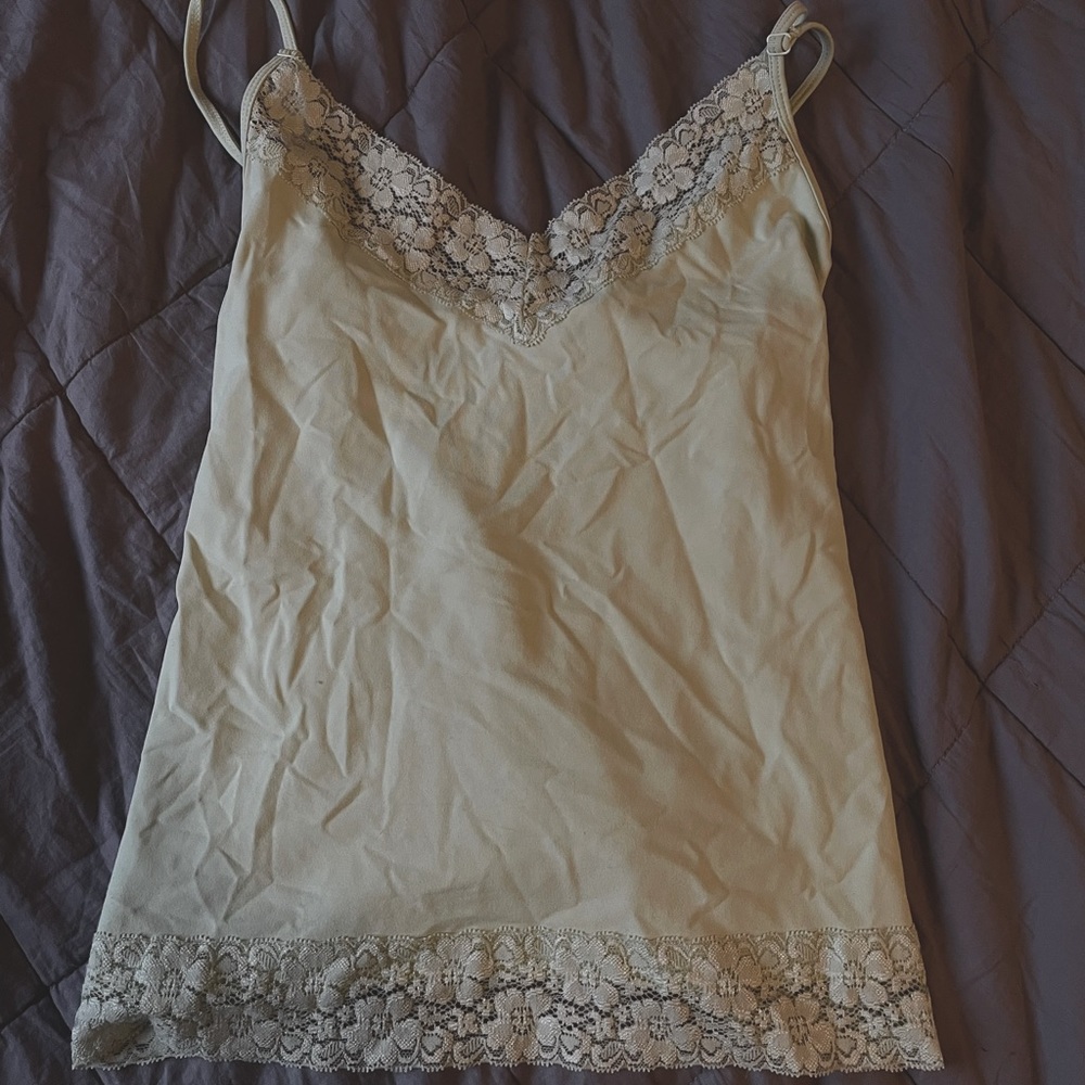 vintage sage green Cleo tank